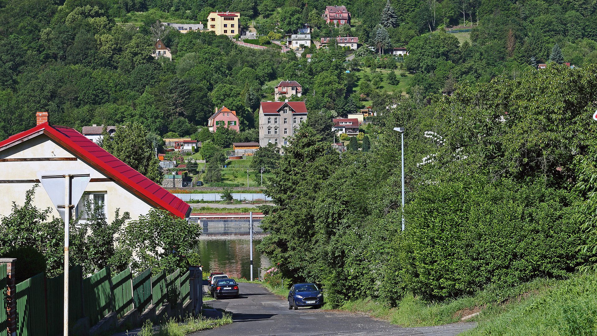 Aus der Kategorie schöner wohnen am Stau der Labe (Elbe) ....