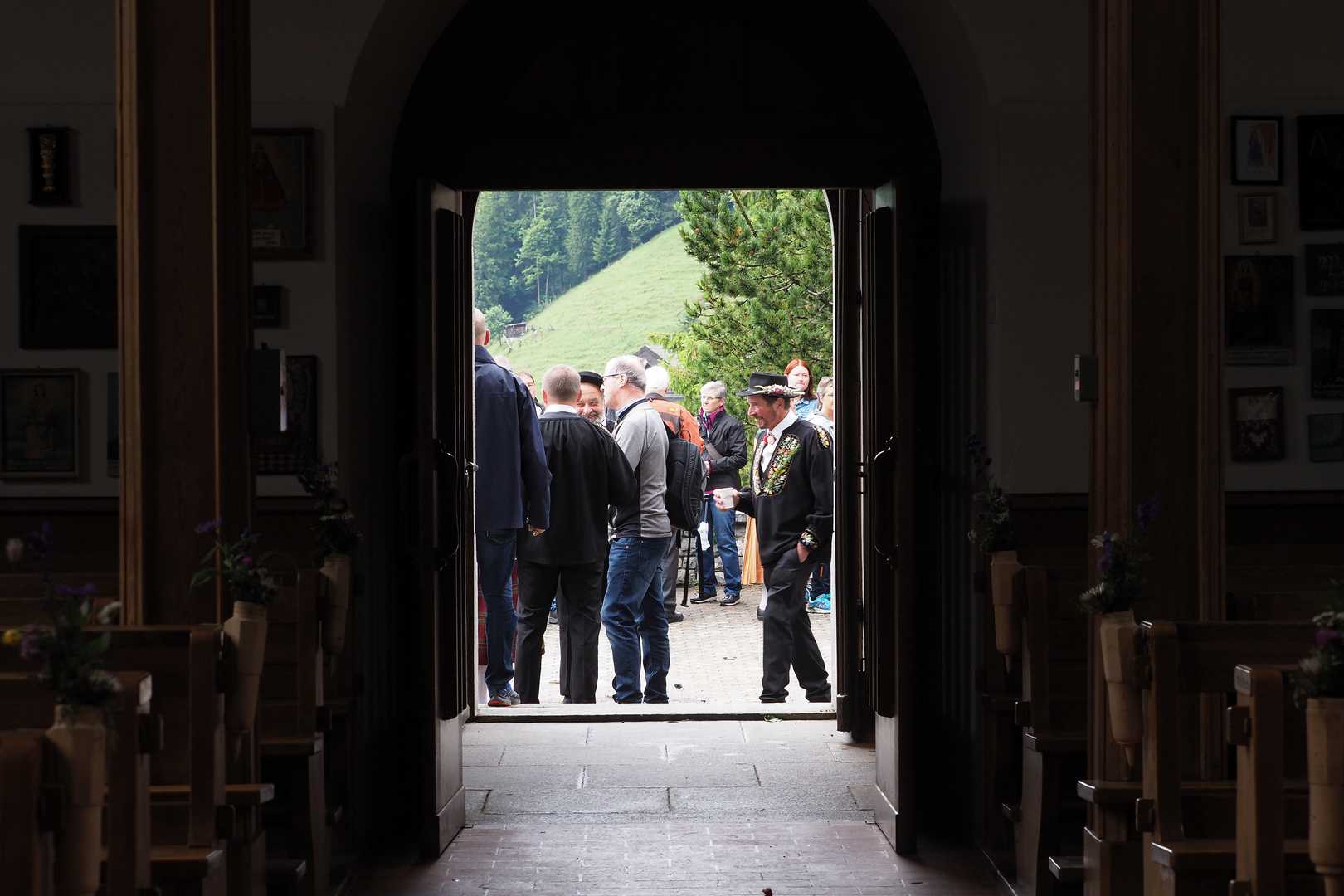 aus der kirche zu maria rieckenbach