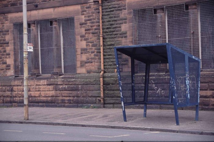 aus der Reihe "Bus stops" - the beginning