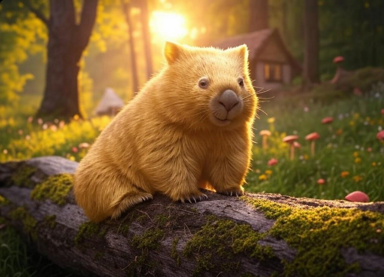 Aus der Serie - Der goldene Wombat
