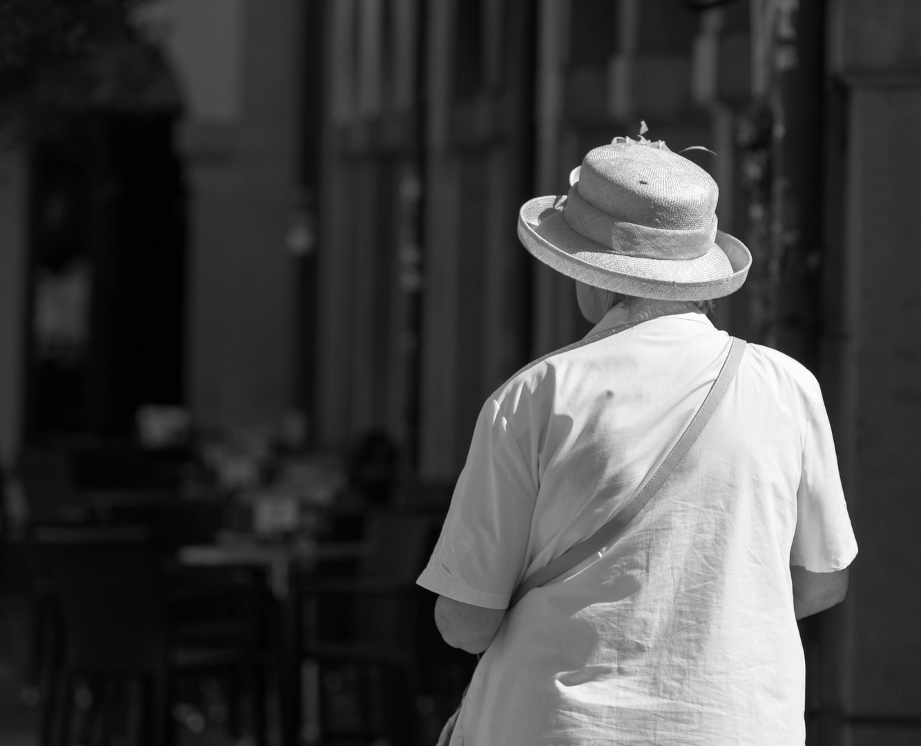 Aus der Sonne in den Schatten