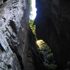 Aus der Tiefe der Breitachklamm