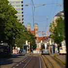 aus der Tram