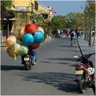 Aus der Welt der Lampiontransporteure in Hoi An 