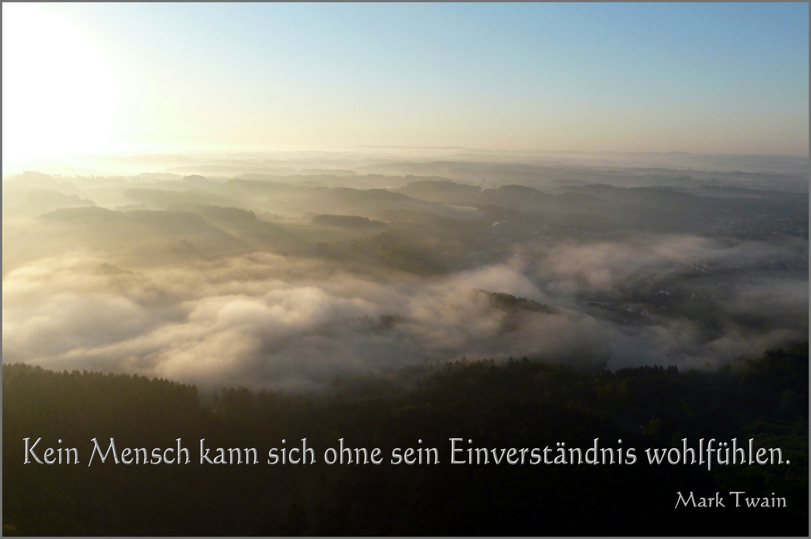 Aus einem Ballon fotografiert.