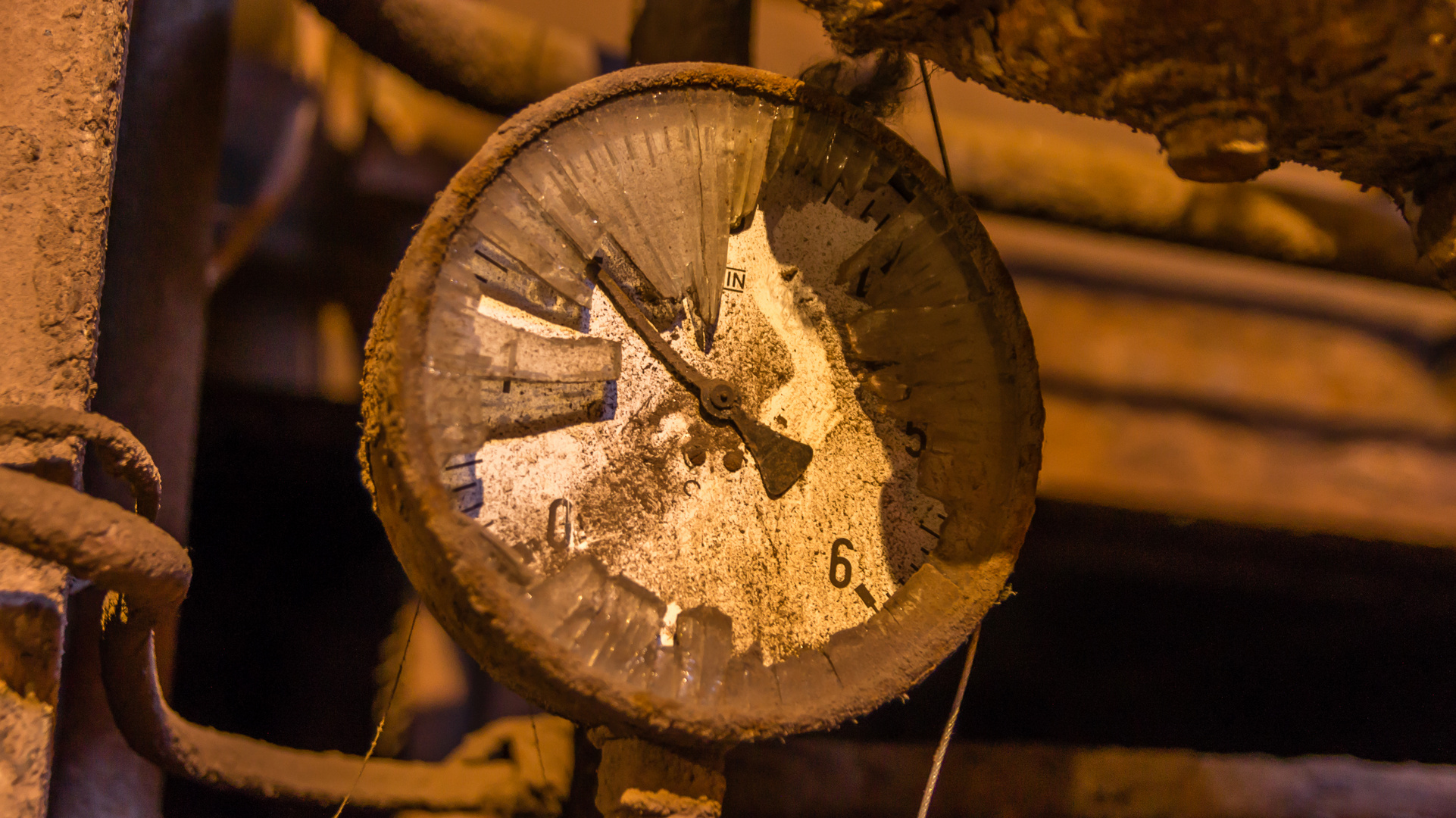 Aus einem stillgelegten Eisenwerk im Saarland