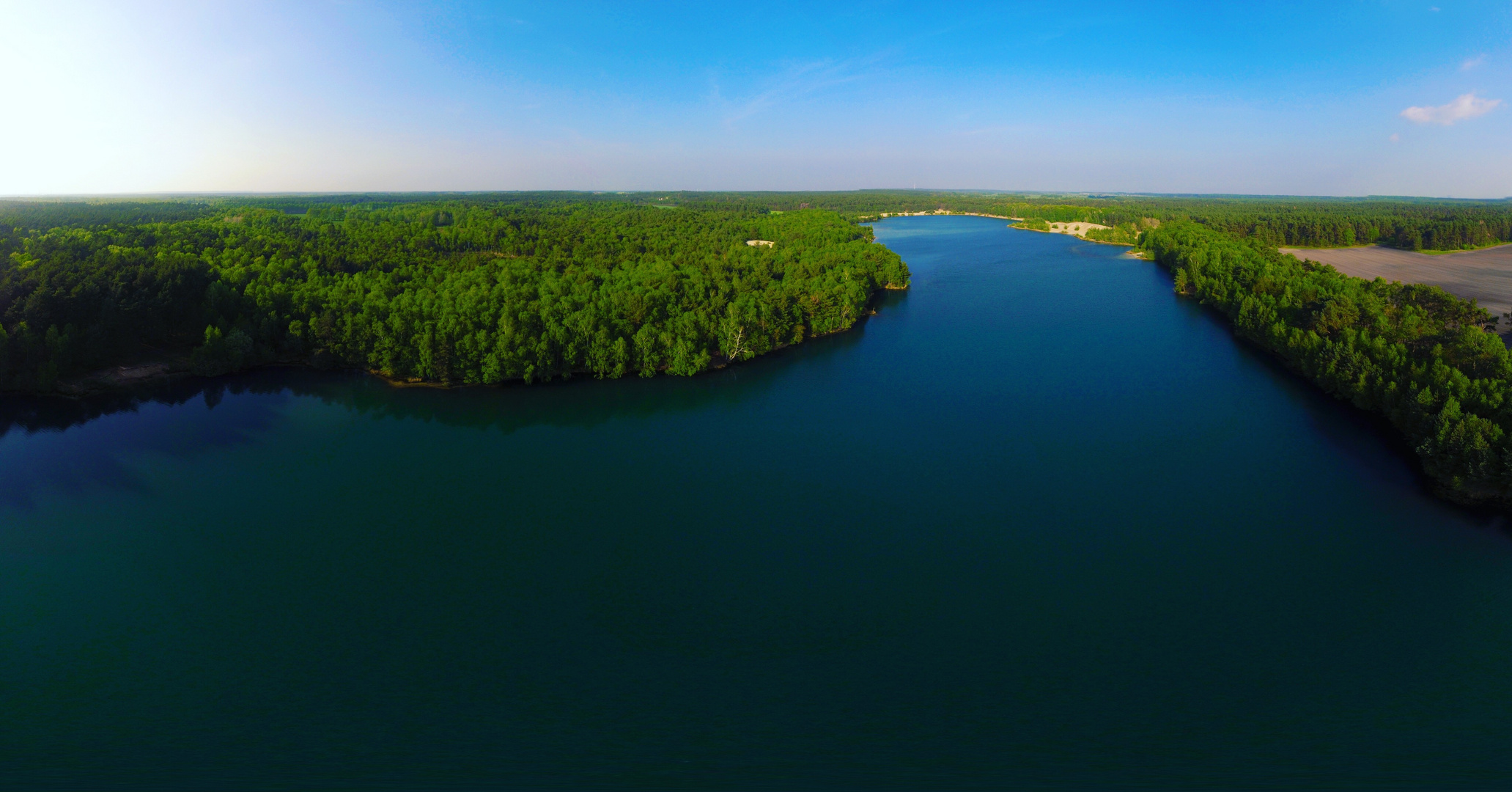 (Aus-)Flug am Baggersee