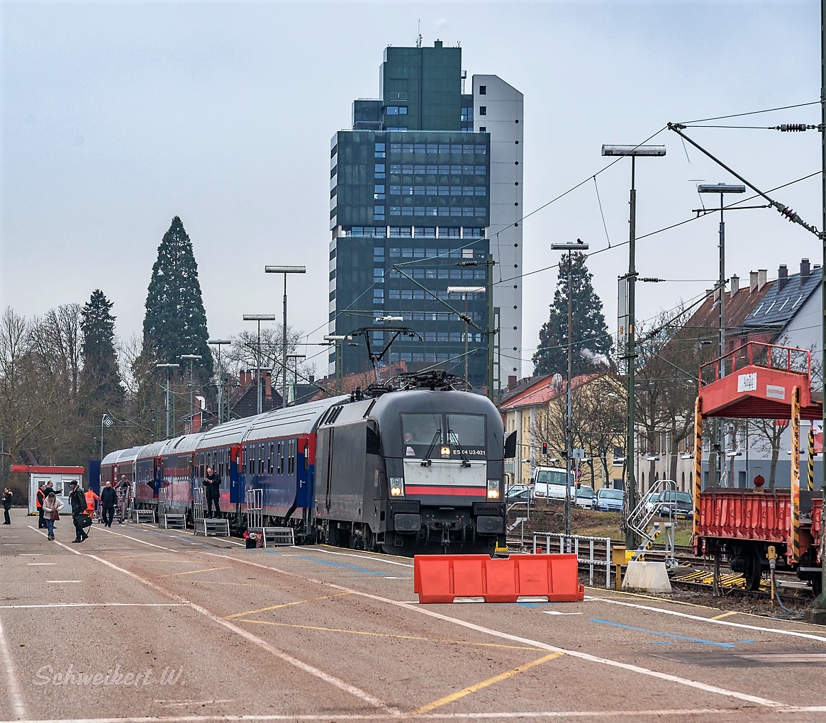 Aus Lörrach mit BTE AZ aus Hamburg. 