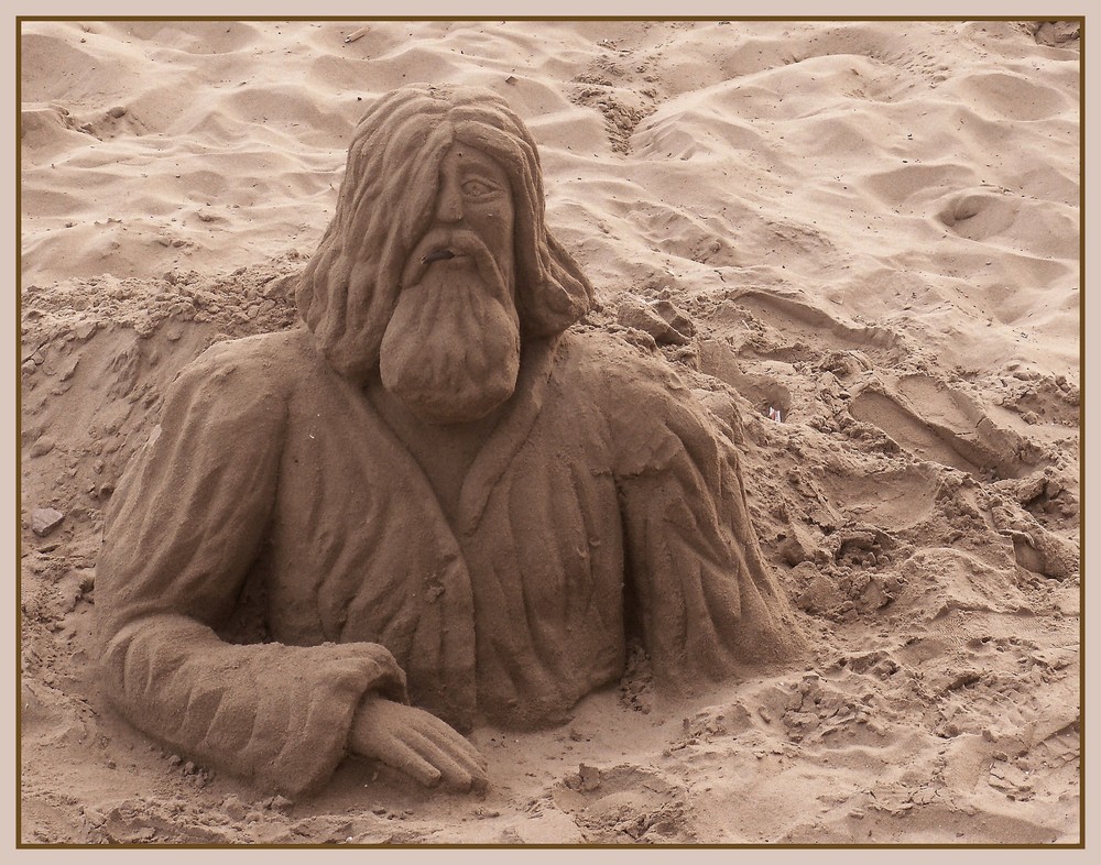 Aus Sand gebaut ...........