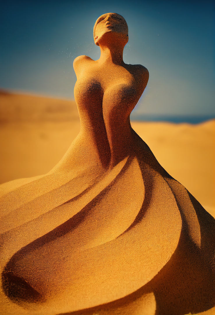 Aus Sand geformt