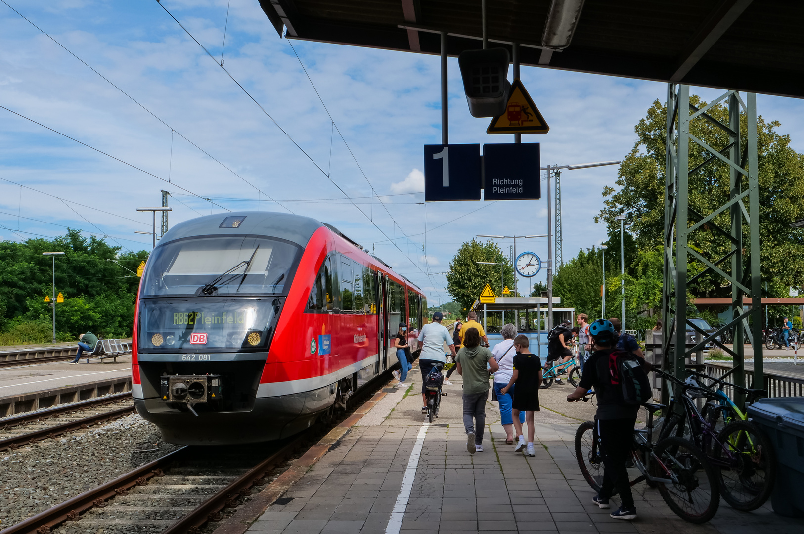 Aus- und Einsteigende