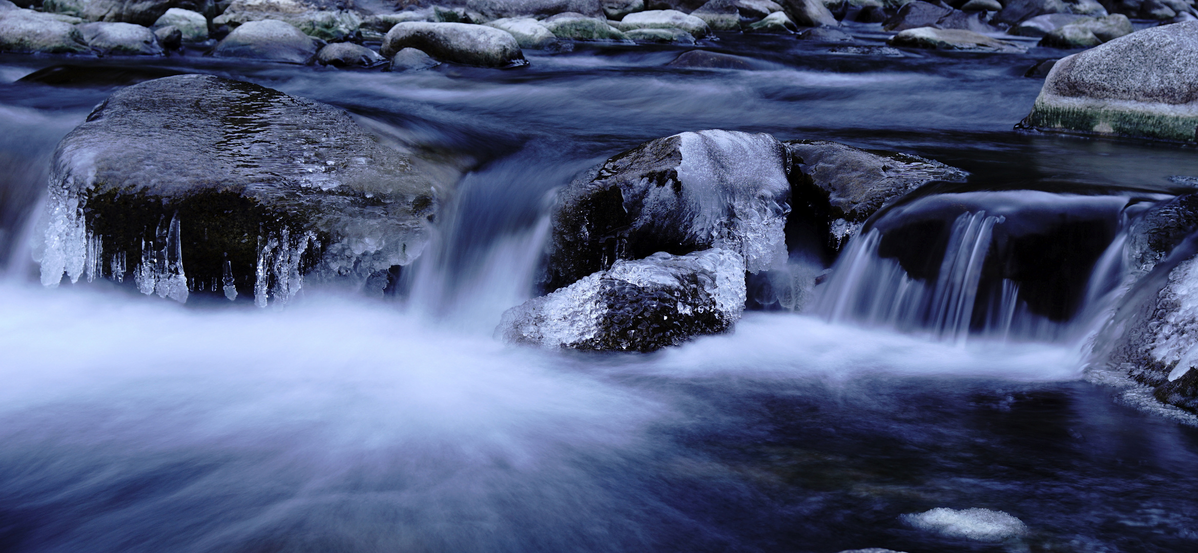 Aus Wasser wird Eis