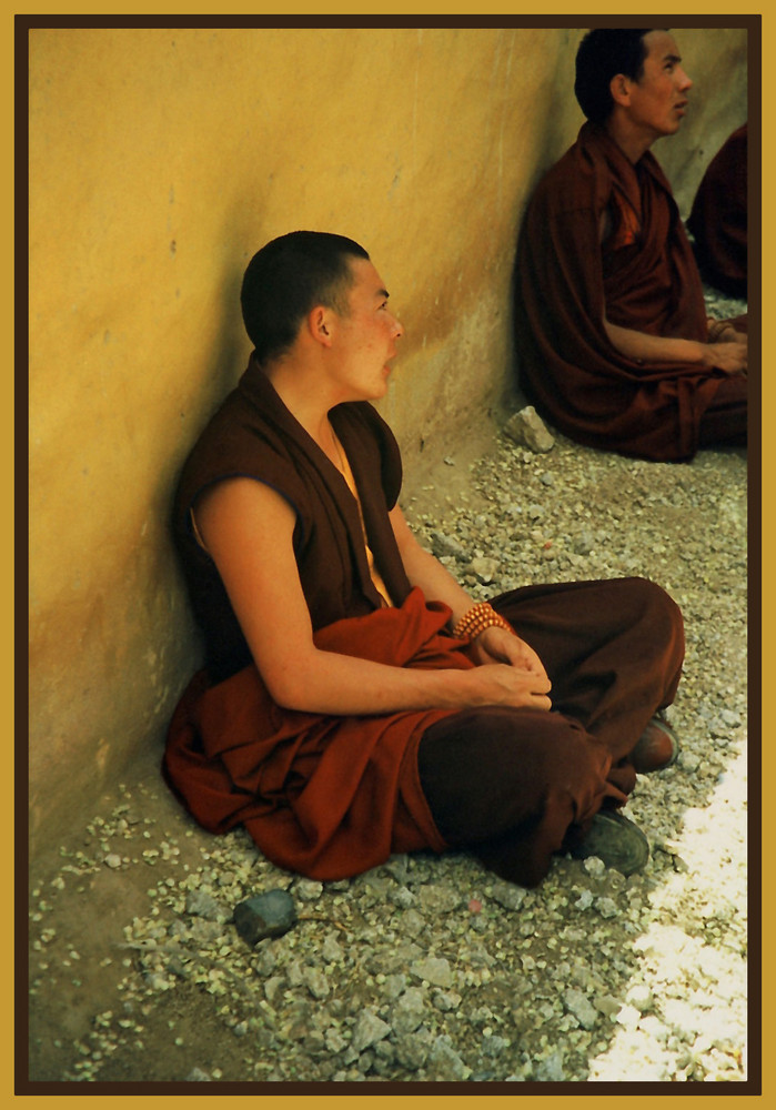 Ausbildung im Freien, Kloster Sera , Lhasa Tibet