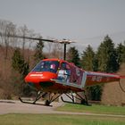 Ausbildungsflug mit dem Heli in Buttwil