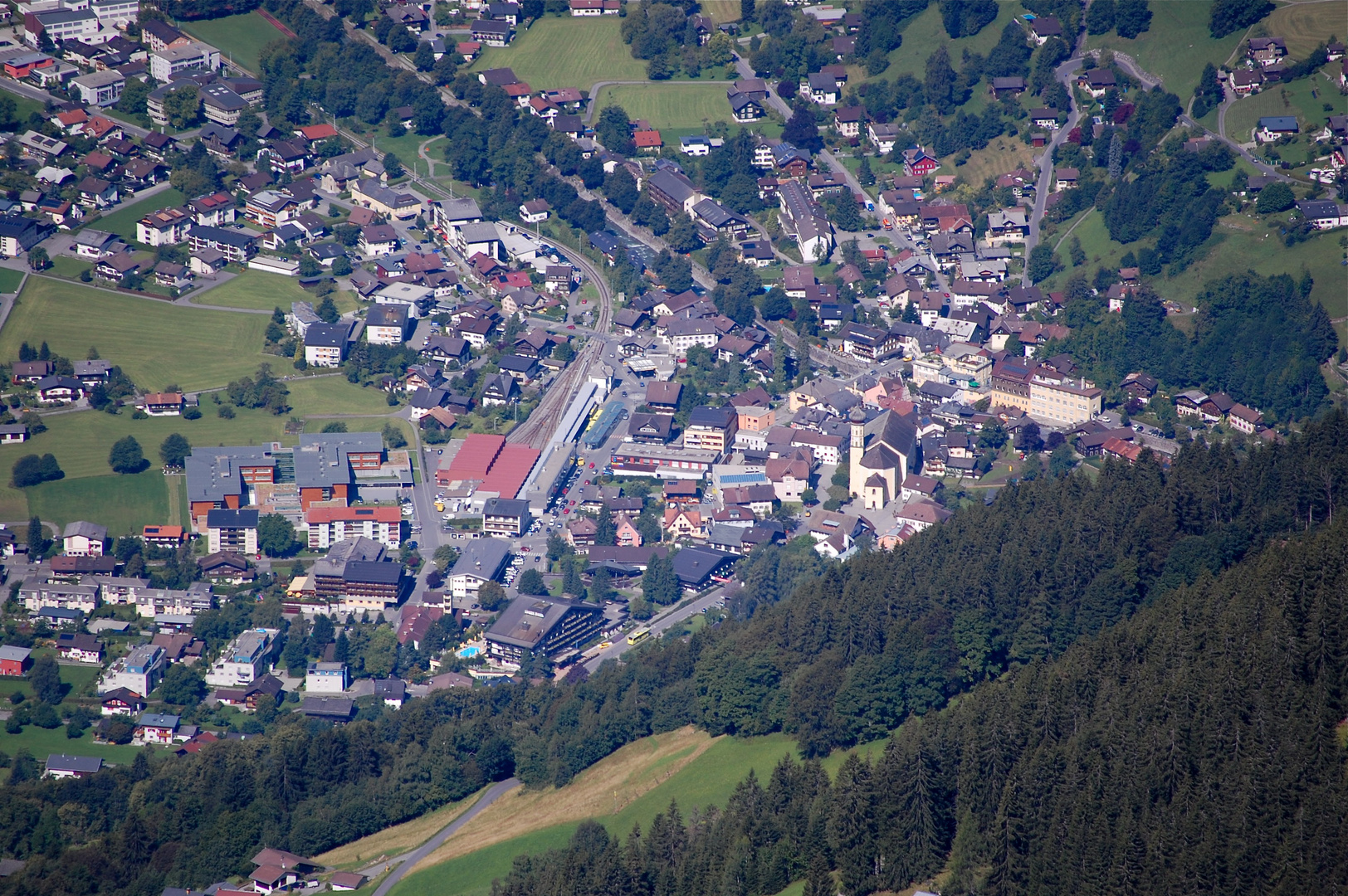 Ausblick 1 vom Sennigrat am Hochjoch