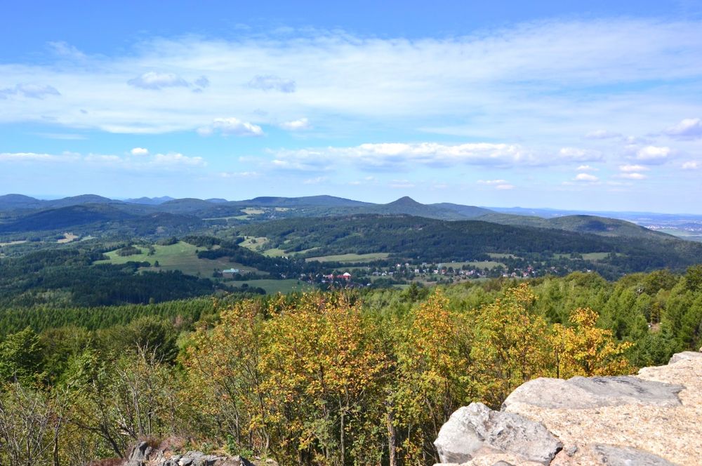 Ausblick (1) von der Hochwaldbaude