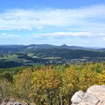 Ausblick (1) von der Hochwaldbaude