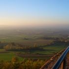 Ausblick 2 von der Feste Otzberg in der Herbstsonne