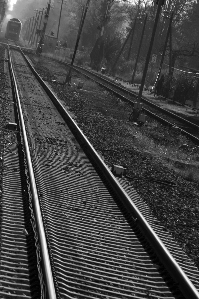 Ausblick am Bahnhof Seligenstadt