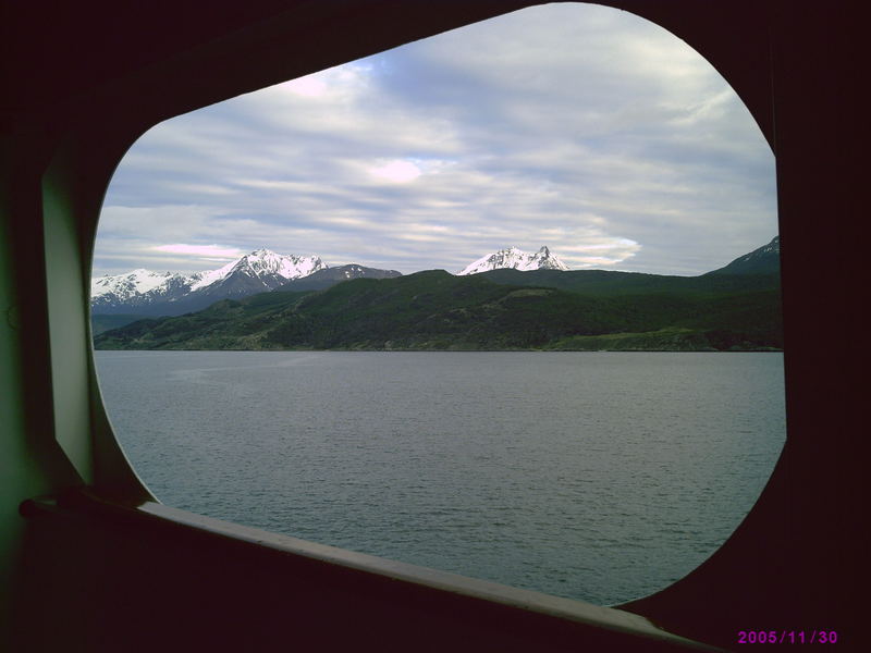 Ausblick am Beagle Kanal