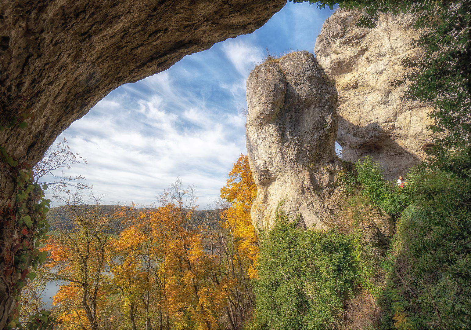 Ausblick am Hohlen Fels