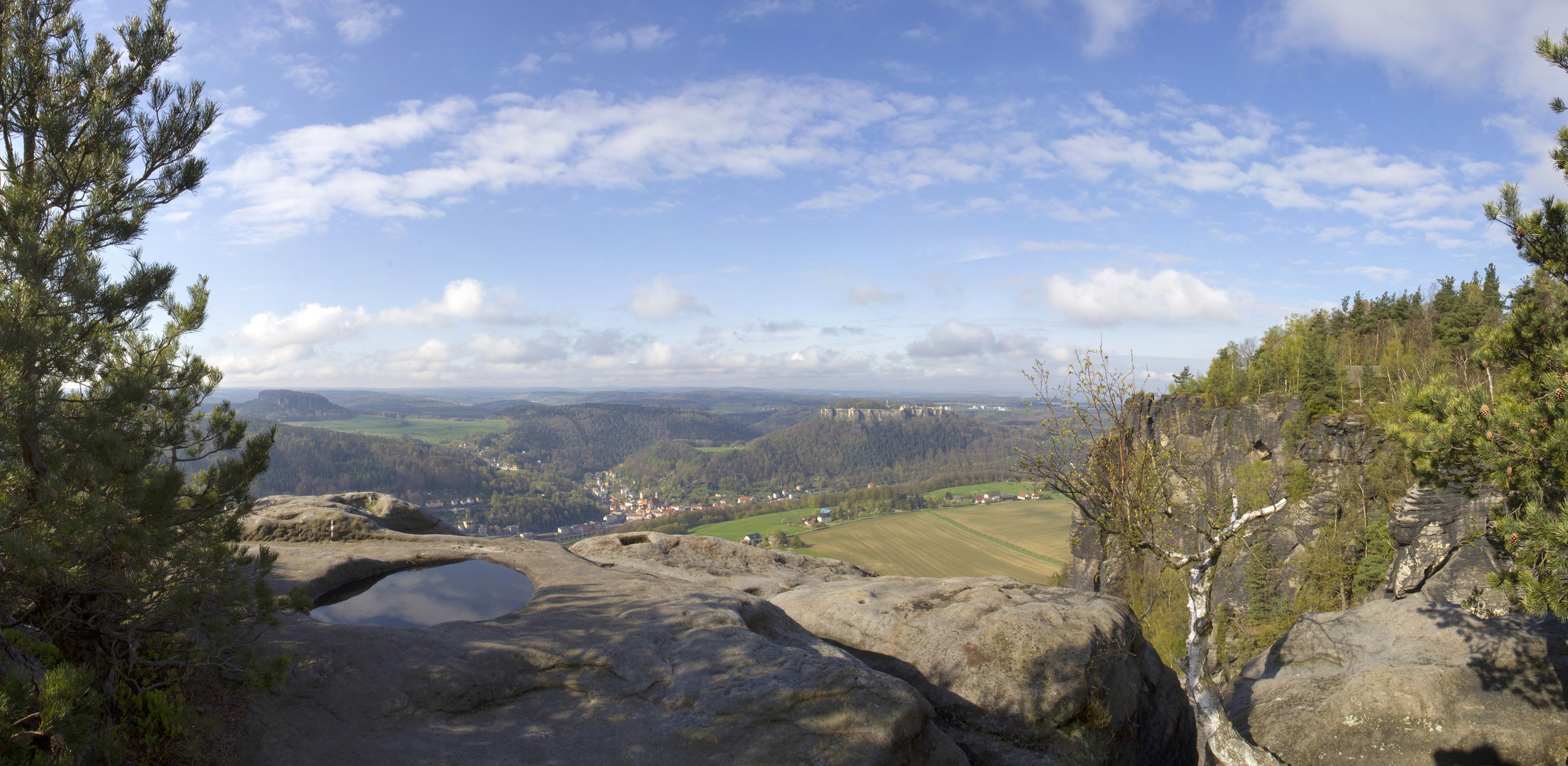 Ausblick am Lilienstein