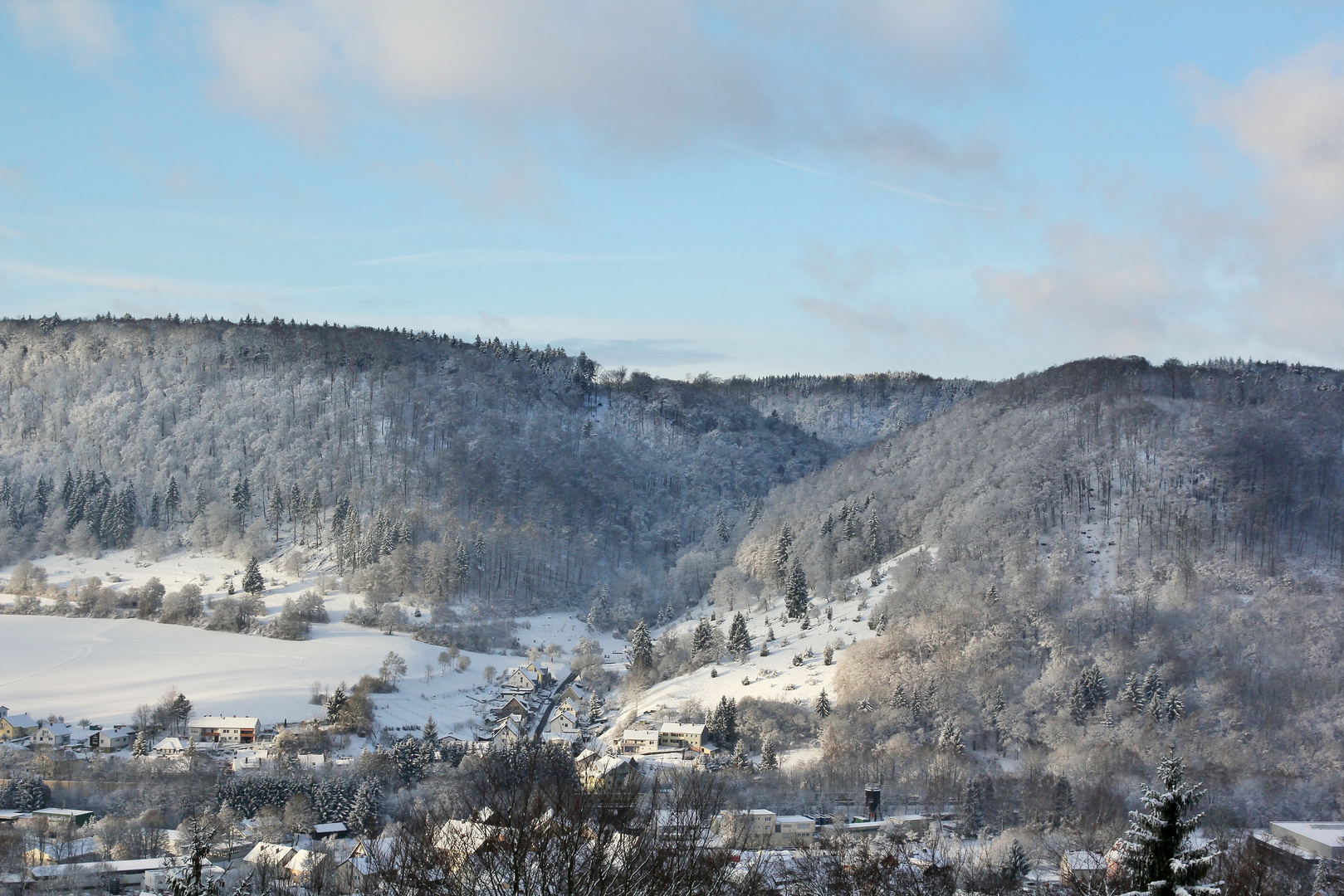 Ausblick am Morgen