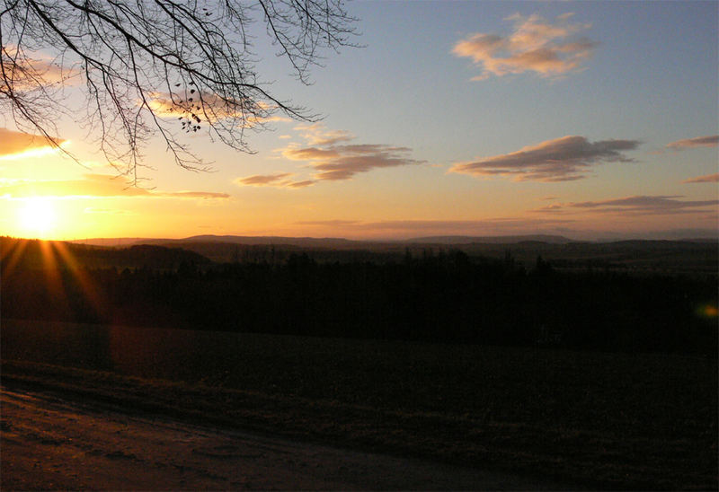 Ausblick am Morgen 2. Versuch