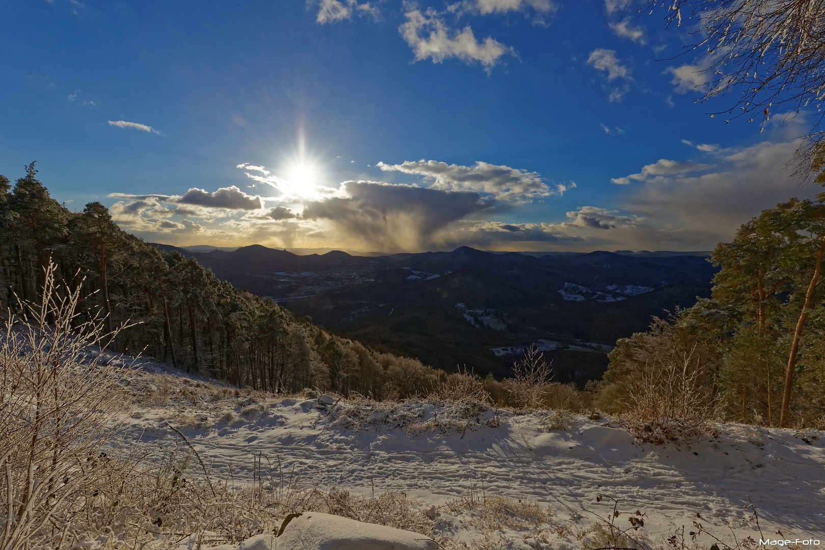 Ausblick am Orensberg