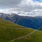 Ausblick am Penser Joch