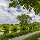 Ausblick am Wertachkanal