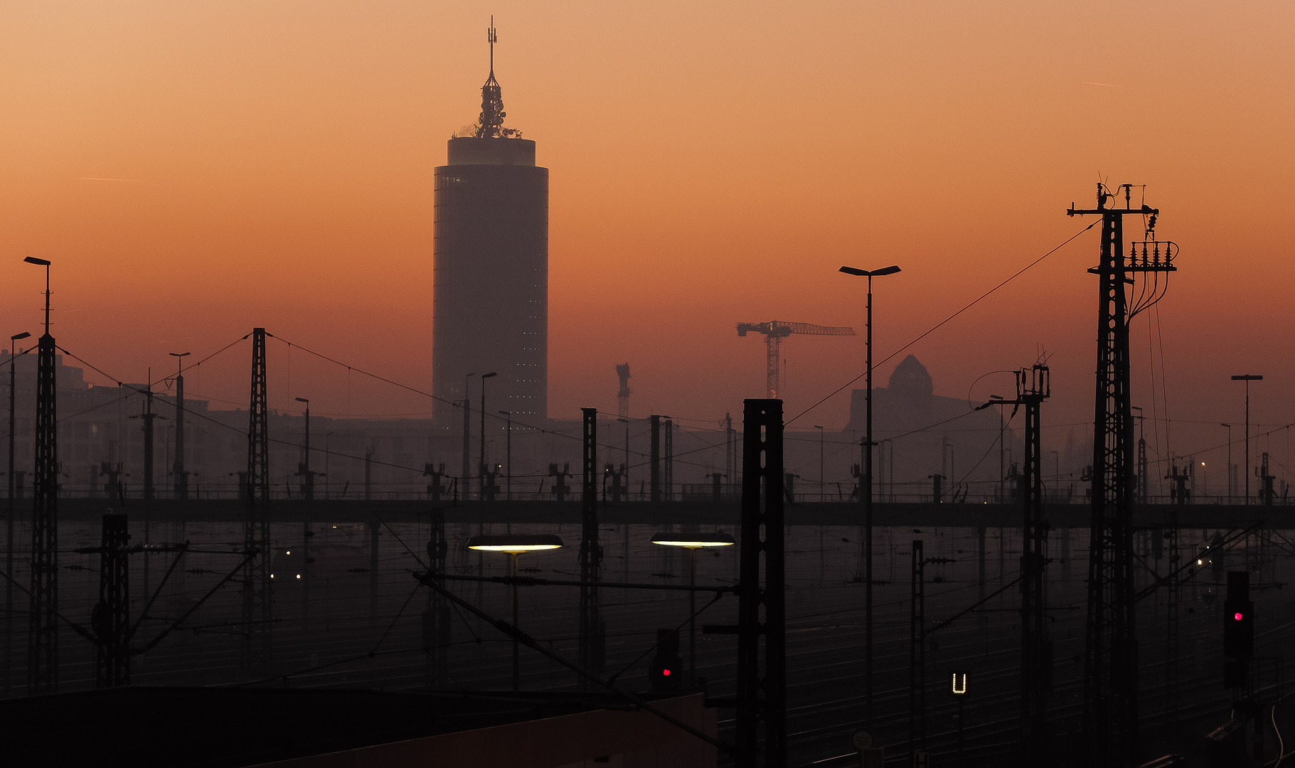 Ausblick an der Hackerbrücke