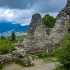 Ausblick an der Ruine Hohenfreyberg