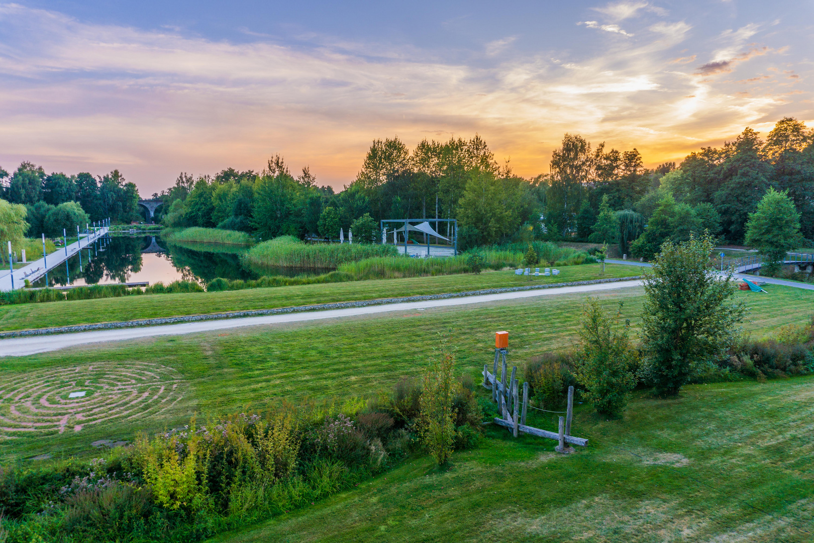 Ausblick Auenpark