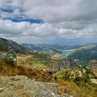 Ausblick auf Aposelemi-Damm Kreta