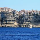Ausblick auf Bonifacio ( Korsika )