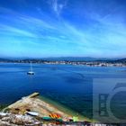 Ausblick auf Cannes- Frankreich