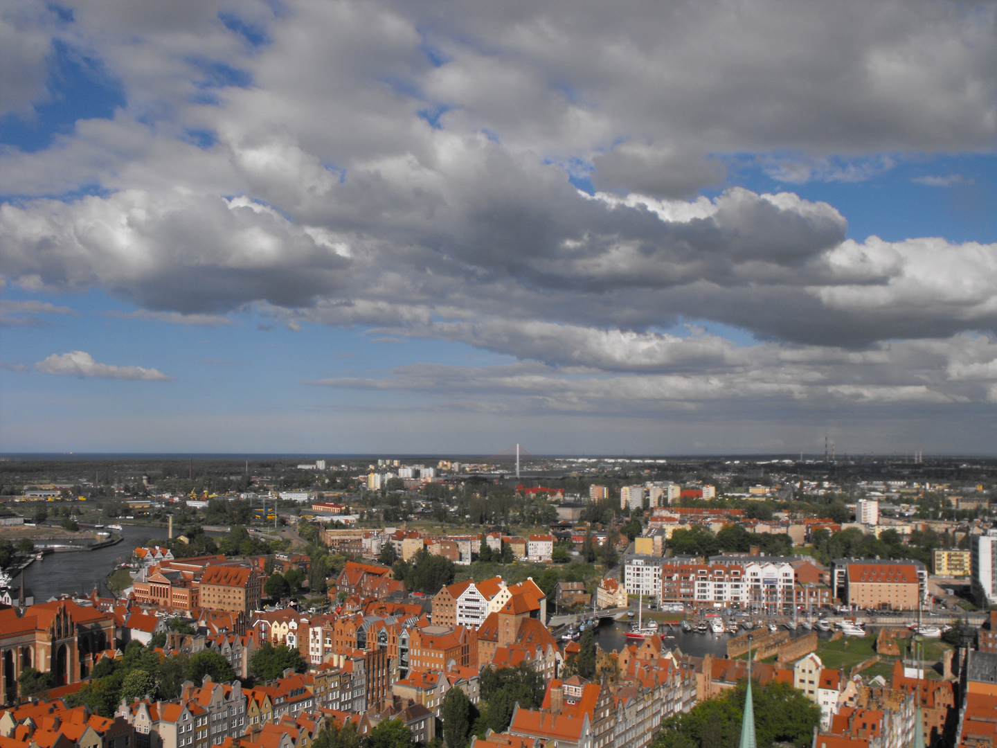 Ausblick auf Danzig