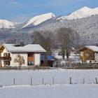 Ausblick auf das Estergebirge...