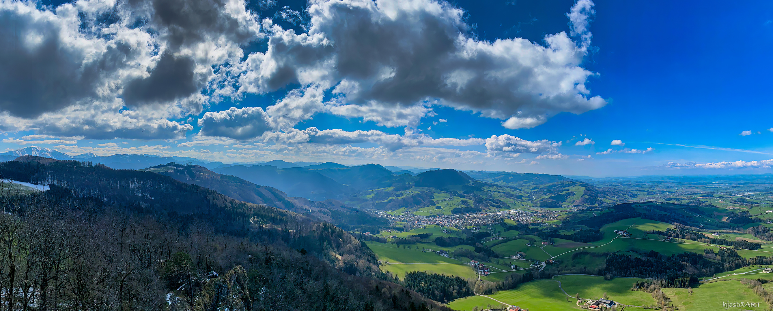 Ausblick auf das schöne Niederösterreich ...