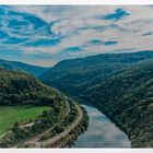 Ausblick auf das schöne Saartal