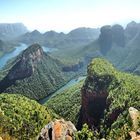 Ausblick auf den Blyde River Canyon vom Three Rondavels View Point