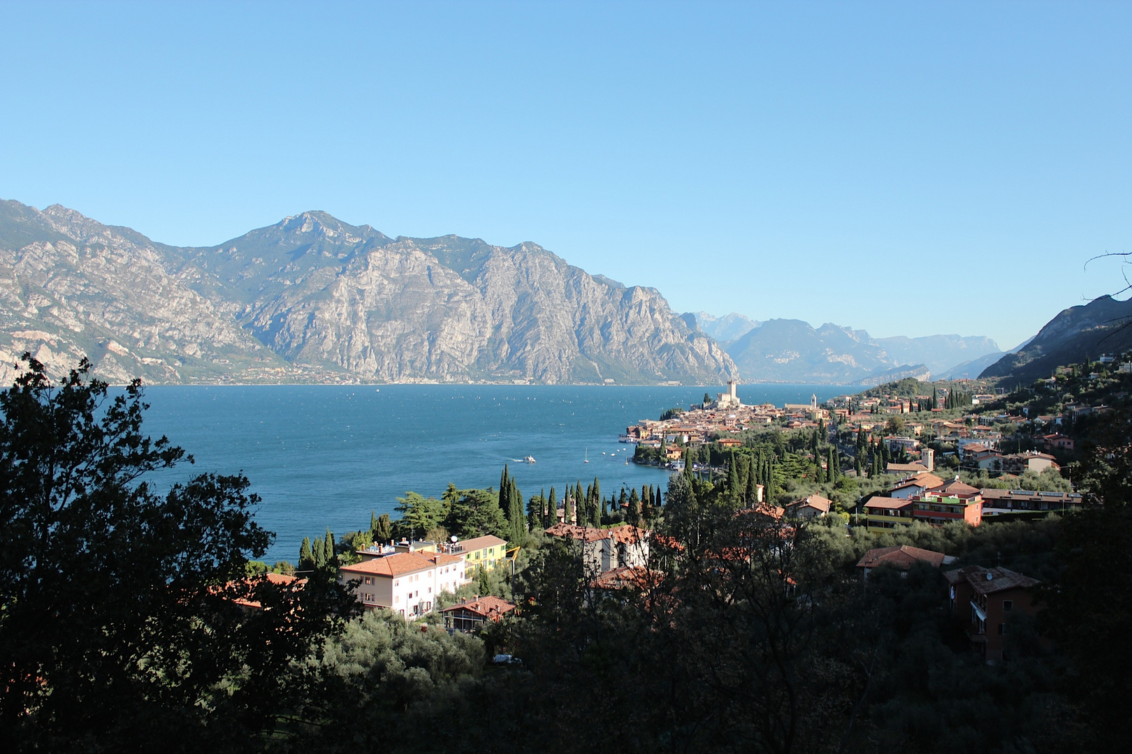 Ausblick auf den Gardasee