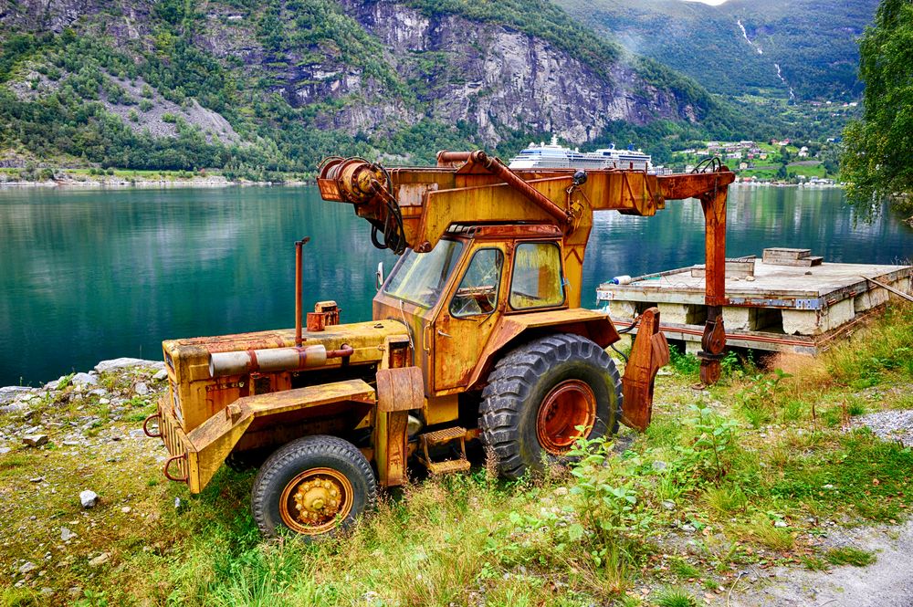 Ausblick auf den Geirangerfjord :-) (HDR)