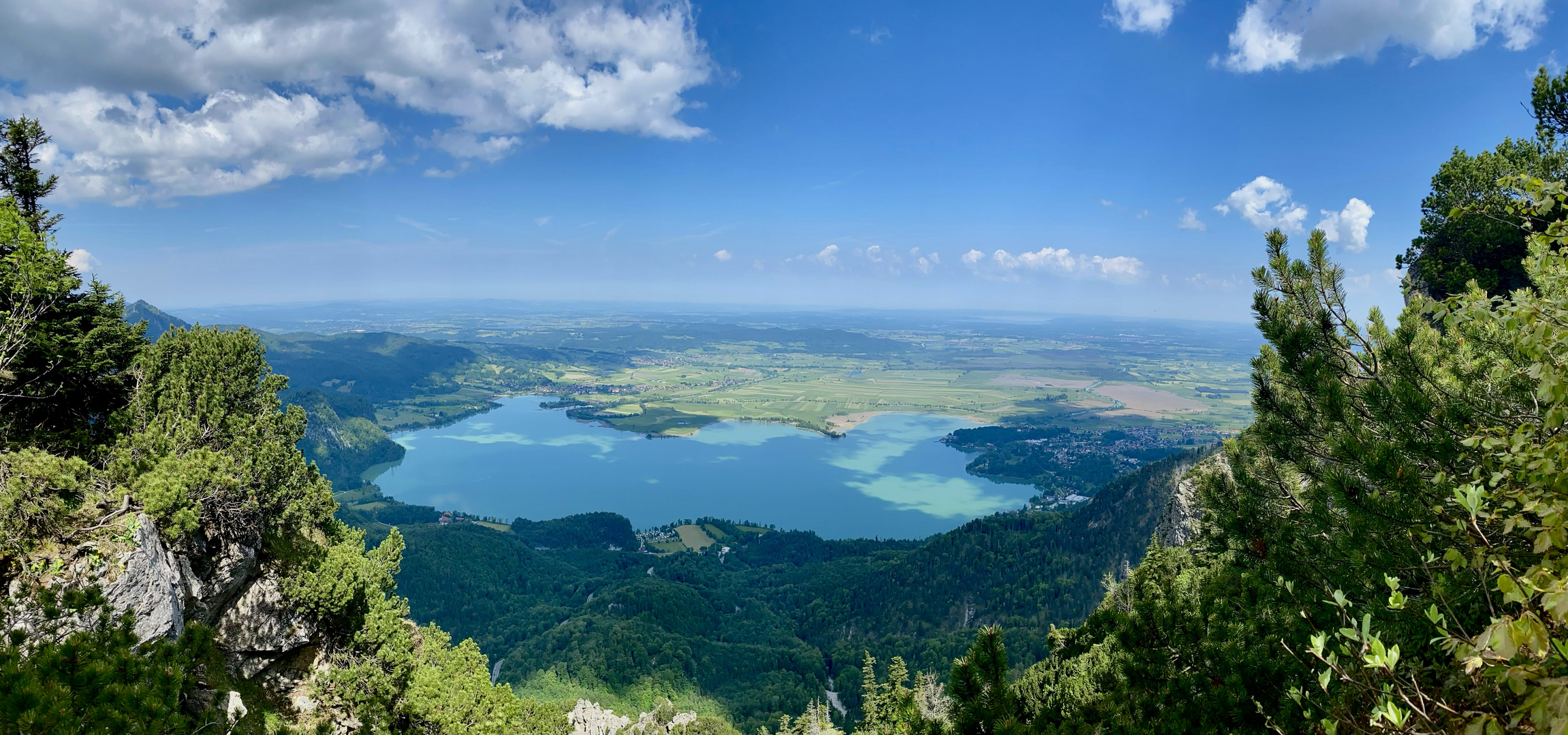 Ausblick auf den Kochelsee 