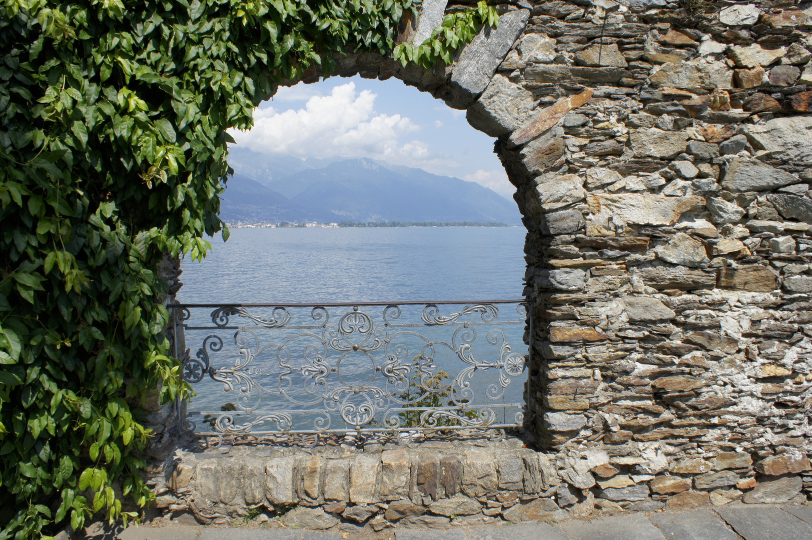 Ausblick auf den Lago Maggiore