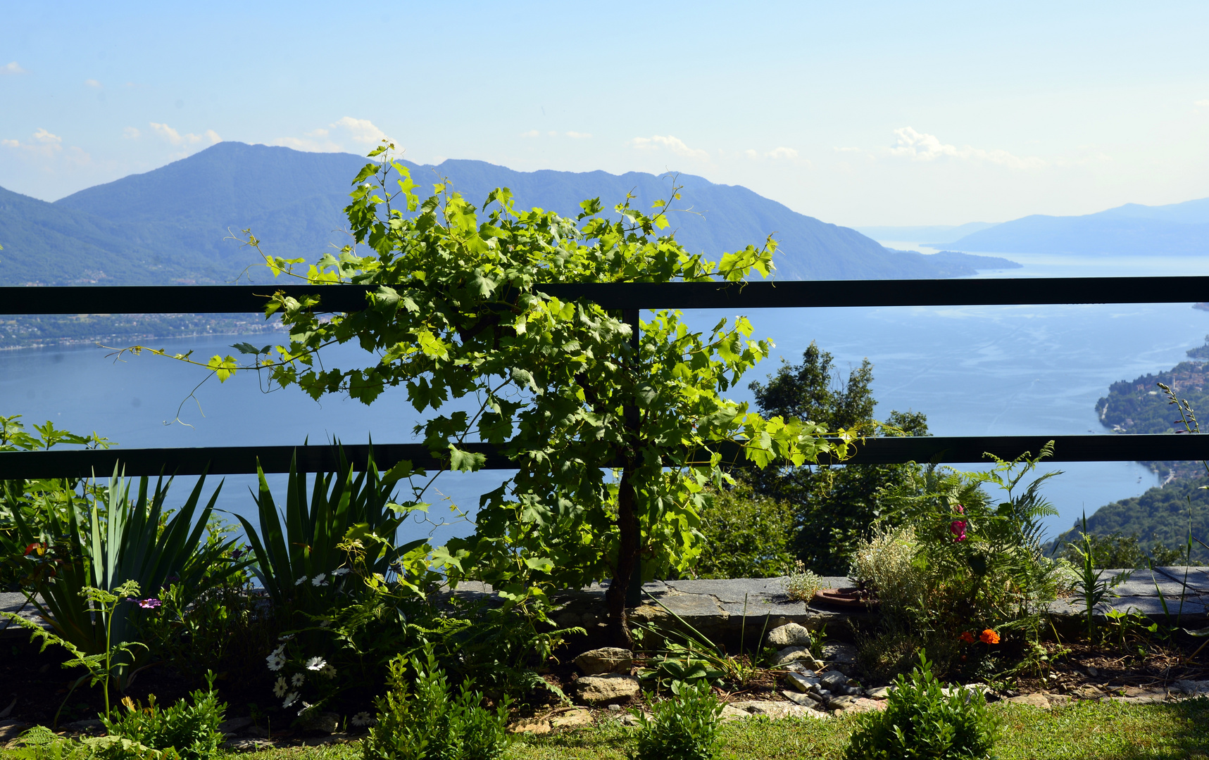 Ausblick auf den Lago Magiore 