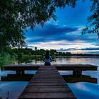 Ausblick auf den Losheimer Stausee