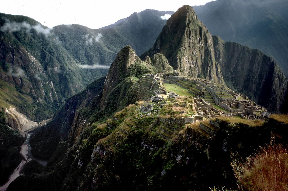 Ausblick auf den Machu Picchu