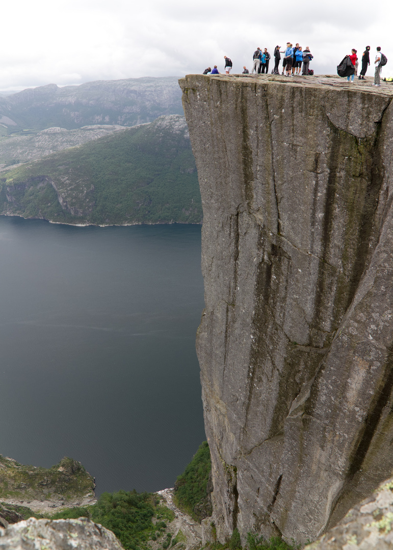 Ausblick auf den Preikestolen